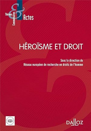 Seller image for hrosme et droit for sale by Chapitre.com : livres et presse ancienne