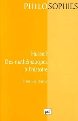 Bild des Verkufers fr Husserl zum Verkauf von Chapitre.com : livres et presse ancienne