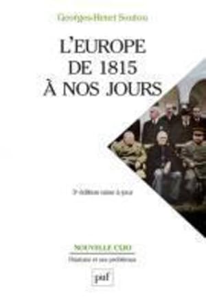 Image du vendeur pour l'Europe de 1815  nos jours (3e dition) mis en vente par Chapitre.com : livres et presse ancienne