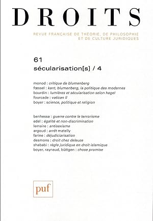 REVUE DROITS n.61