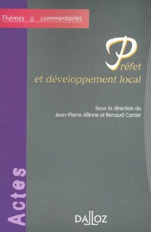 Imagen del vendedor de Prfet et dveloppement local a la venta por Chapitre.com : livres et presse ancienne