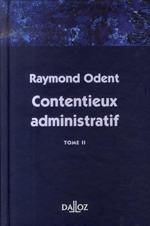 CONTENTIEUX ADMINISTRATIF T.2