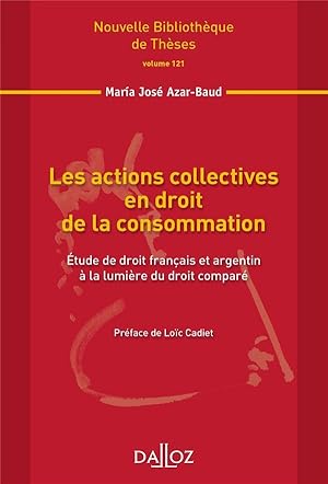 les actions collectives en droit de la consommation ; étude de droit français et argentin à la lu...