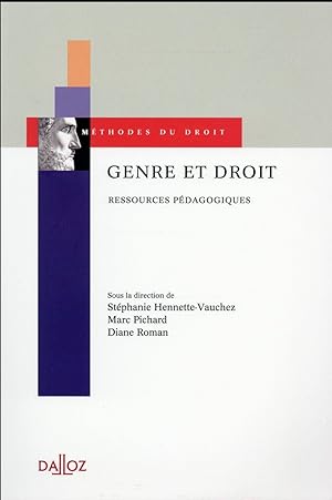 genre et droit ; ressources pédagogiques