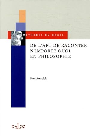 de l'art de raconter n'importe quoi en philosophie