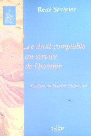 Le droit comptable au service de l'homme