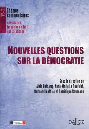 Bild des Verkufers fr Nouvelles questions sur la dmocratie zum Verkauf von Chapitre.com : livres et presse ancienne