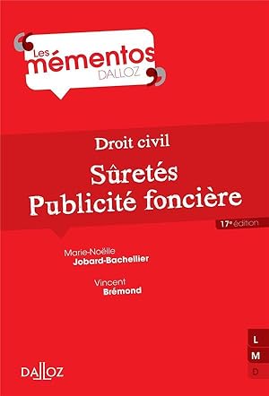 droit civil ; sûretés, publicité foncière (17e édition)