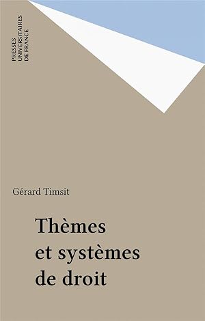 Thèmes et systèmes de droit