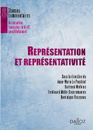 Représentation et représentativité