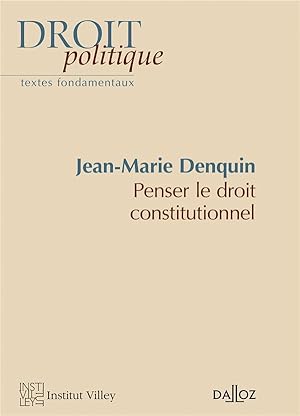 penser le droit constitutionnel