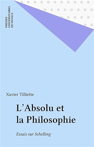 L'Absolu et la philosophie
