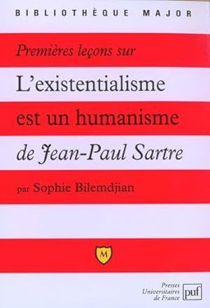 Imagen del vendedor de Premires leons sur "L'existentialisme est un humanisme" de Jean-Paul Sartre a la venta por Chapitre.com : livres et presse ancienne