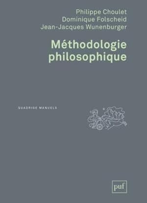 Bild des Verkufers fr mthodologie philosophique zum Verkauf von Chapitre.com : livres et presse ancienne