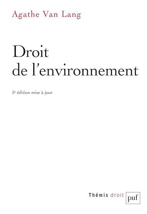 droit de l'environnement (5e édition)