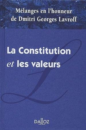 Constitution et les valeurs