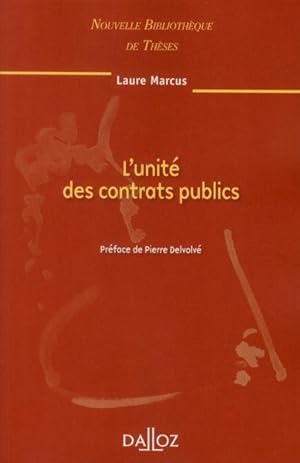 L'unité des contrats publics