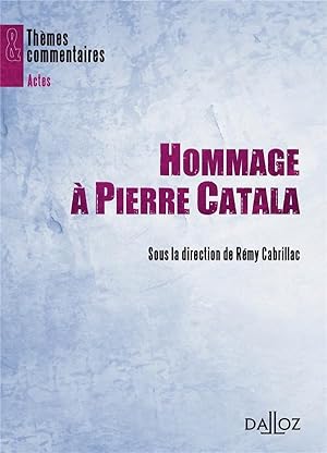 hommage à Pierre Catala