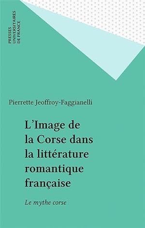 L'Image de la Corse dans la littérature romantique française