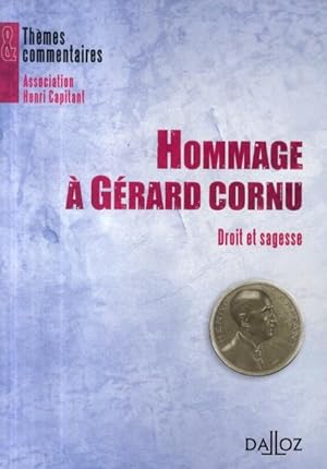 Hommage à Gérard Cornu