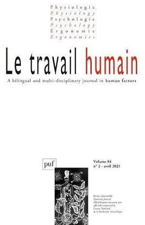 REVUE LE TRAVAIL HUMAIN N.84 (édition 2021)