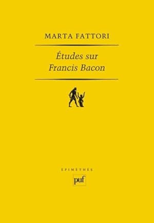 Image du vendeur pour tudes sur Francis Bacon mis en vente par Chapitre.com : livres et presse ancienne