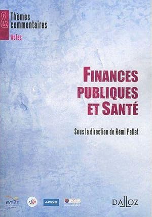 finances publiques et santé (édition 2011)