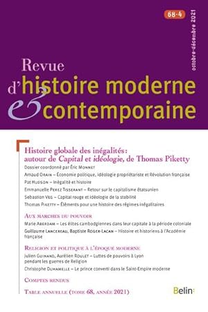 REVUE D'HISTOIRE MODERNE ET CONTEMPORAINE n.68