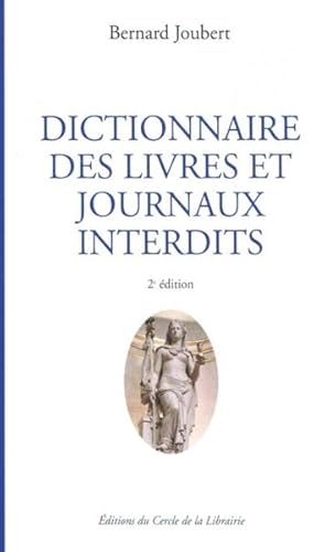 dictionnaire des livres et journaux interdits