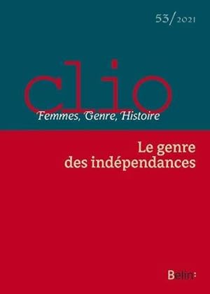 REVUE CLIO - FEMMES, GENRE, HISTOIRE N.53 ; femmes, genre, histoire (édition 2021)