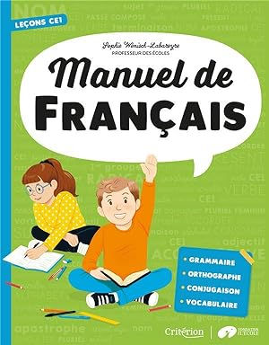 manuel de français ; CE1 ; leçons