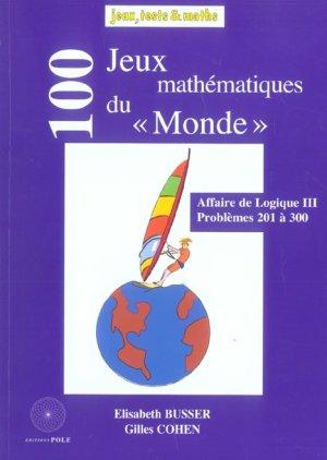 Bild des Verkufers fr 100 jeux du monde (201-300) zum Verkauf von Chapitre.com : livres et presse ancienne