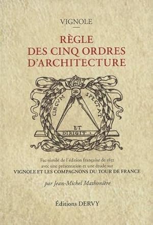 Imagen del vendedor de rgle des cinq ordres d'architecture a la venta por Chapitre.com : livres et presse ancienne