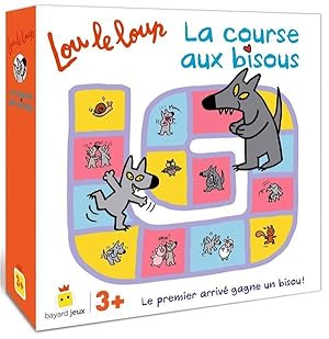 Lou le loup : la course aux bisous