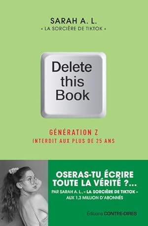 delete this book : génération Z interdit aux plus de 25 ans