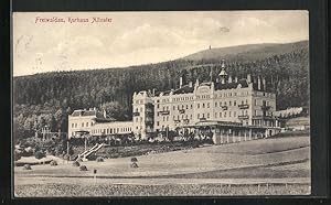 Ansichtskarte Freiwaldau, Hotel Kurhaus Altvater