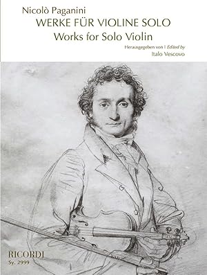 Seller image for PAGANINI - Works for Solo Violin (Vescovo) for sale by Mega Music