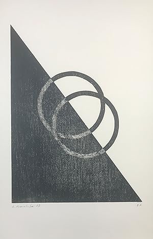 Ohne Titel, 2007. Holzschnitt. Exemplar E.A., links unten signiert und datiert: A. Mauerhofer 07....