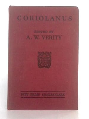 Seller image for Coriolanus for sale by World of Rare Books