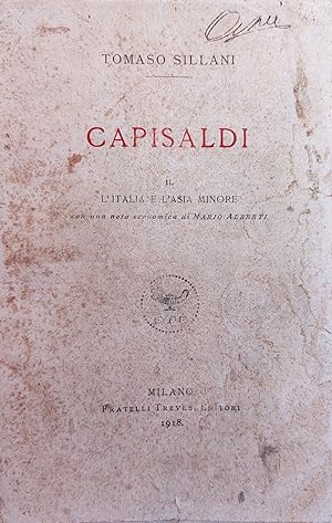 CAPISALDI. L'ITALIA E L'ASIA MINORE