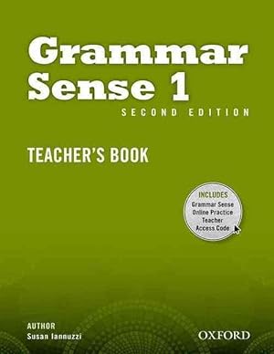 Seller image for Grammar Sense: 1: Teacher's Book with Online Practice Access Code Card (Paperback) for sale by Grand Eagle Retail