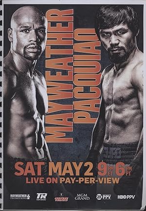 Imagen del vendedor de MAYWEATHER V PACQUIAO - 2015 BOXING PRESS-PACK a la venta por Sportspages