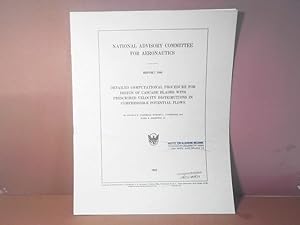 Immagine del venditore per Detailed computational procedure for design of cascade blades with prescribed velocity distributions in compressible potential flows. (= National Advisory Committee for Aeronautics, Technical report 1060). venduto da Antiquariat Deinbacher