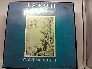 J. S. BACH organ music volume VI WALTER KRAFT 3 LP BOX SVBX 5446