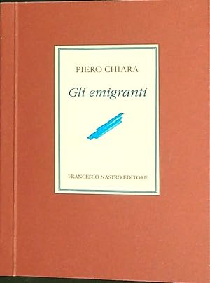Seller image for Gli emigranti for sale by Miliardi di Parole