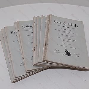 Seller image for British Birds, Volume 56 (1963) : Twelve Monthly Issues plus a Ringing Supplement for 1963 and Comprehensive Index for sale by BookAddiction (ibooknet member)