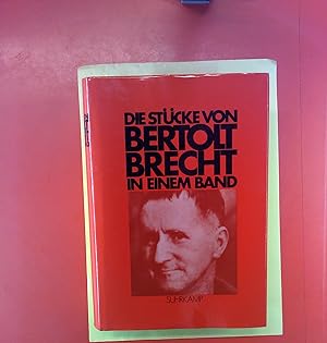 Immagine del venditore per Die Stcke von Bertolt Brecht in einem Band. 8. Auflage. venduto da biblion2
