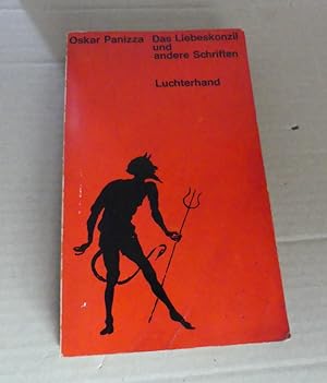 Seller image for Das Liebeskonzil und andere Schriften. for sale by Antiquariat Maralt