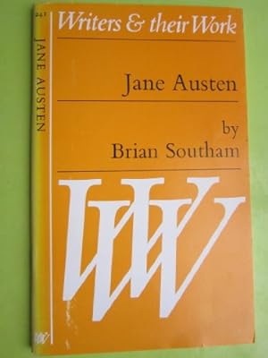 Seller image for Jane Austen (Writers & Their Work S.) for sale by WeBuyBooks