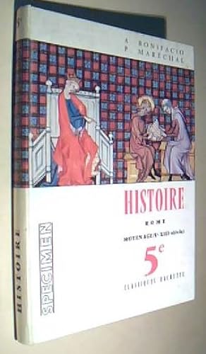 Seller image for Histoire. Rome le Moyen Age. Du V e au XIII siecle. 5e for sale by Librera La Candela